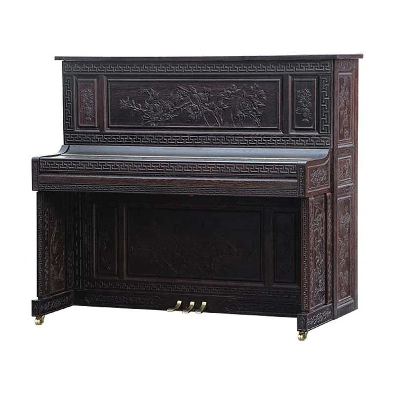 Middleford Solid Wengue wood shell upright piano