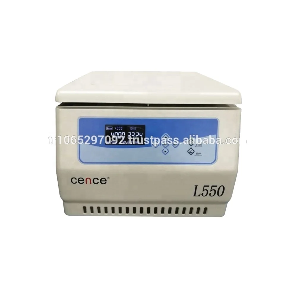 High Capacity L550 Desktop Low Speed Centrifuge with 2x2x96well microplate rotor Laboratory Centrifuge Desktop