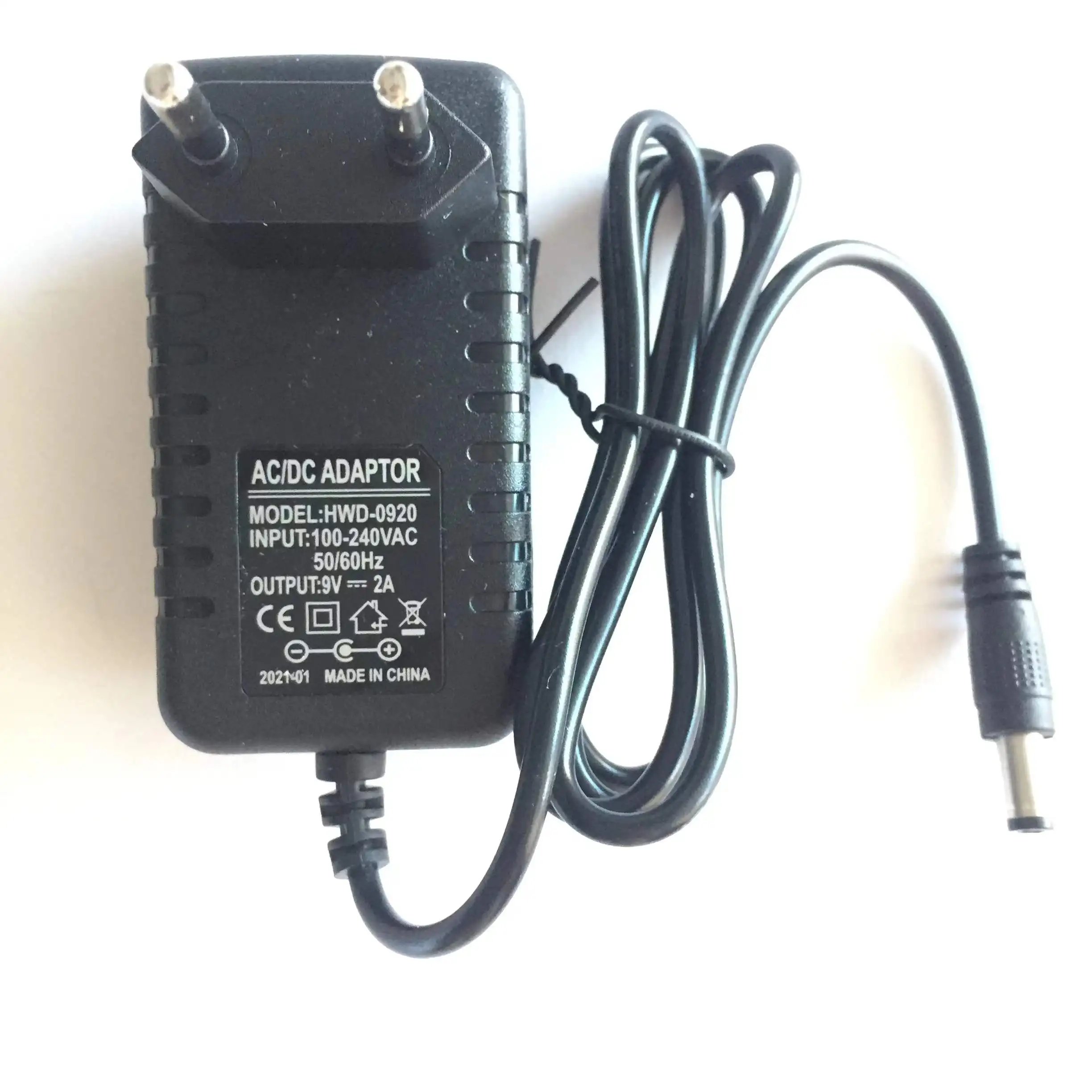 Factory dirict sale  dc adaptor 9V2A power adapter