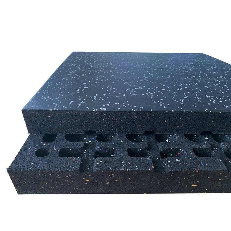 Wholesale high quality rubber floor mats new natural non slip gym mats rubber flooring