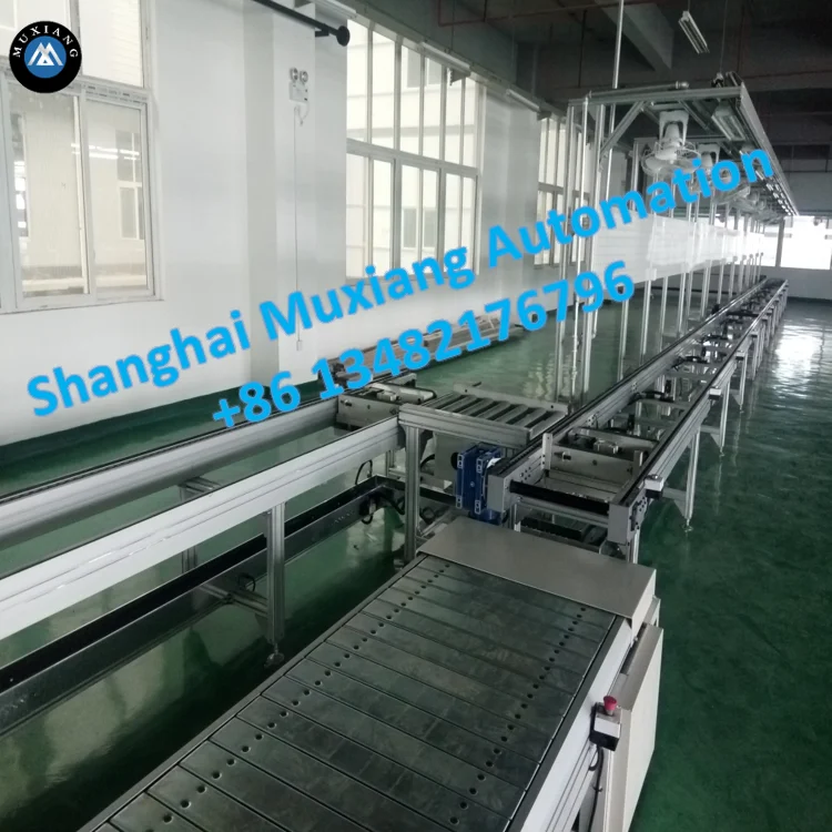 Muxiang  gravity pop-up pallet  roller conveyor match vertical lifting conveyor line system