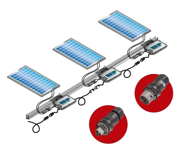 NEP 400w Mini Solar Micro Inverter Dc To Ac Wifi On Grid Solar Inverter For Home Balcony Photovoltaic Solar Panel System