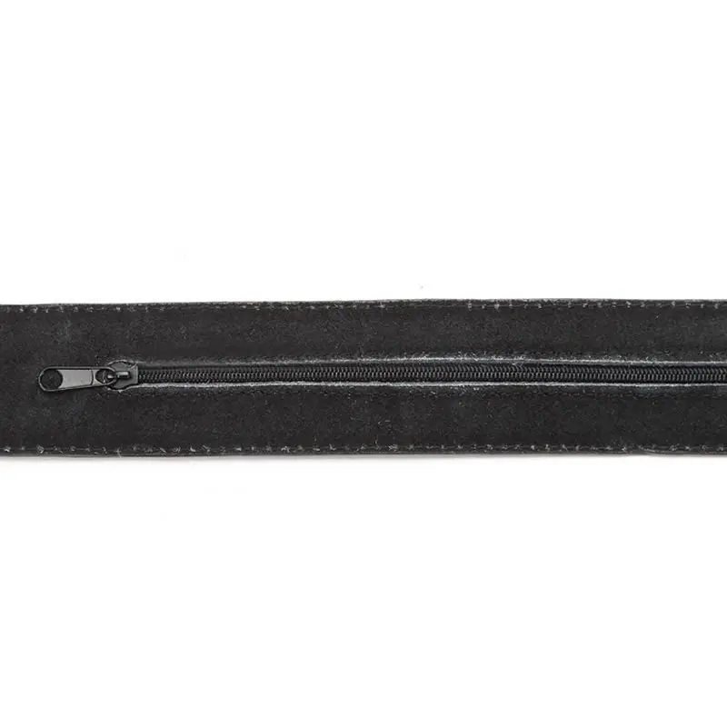 Travel Anti-Thelf Plastic Buckle Hidden Money belt Zipper Secret Pocket stash Belt