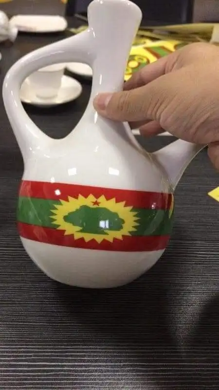  Оромо флаг дизайн кофейник набор с