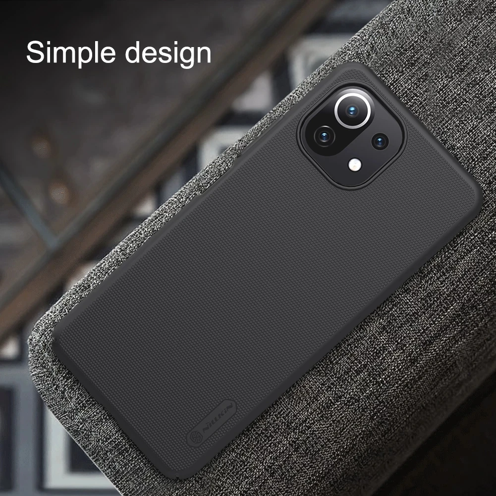 Case For Xiaomi Mi Poco X3 Pro Nillkin Frosted Shield PC Matte Hard Back Cover For Mi 11 10 Ultra Note 10 Pro Camera Protection