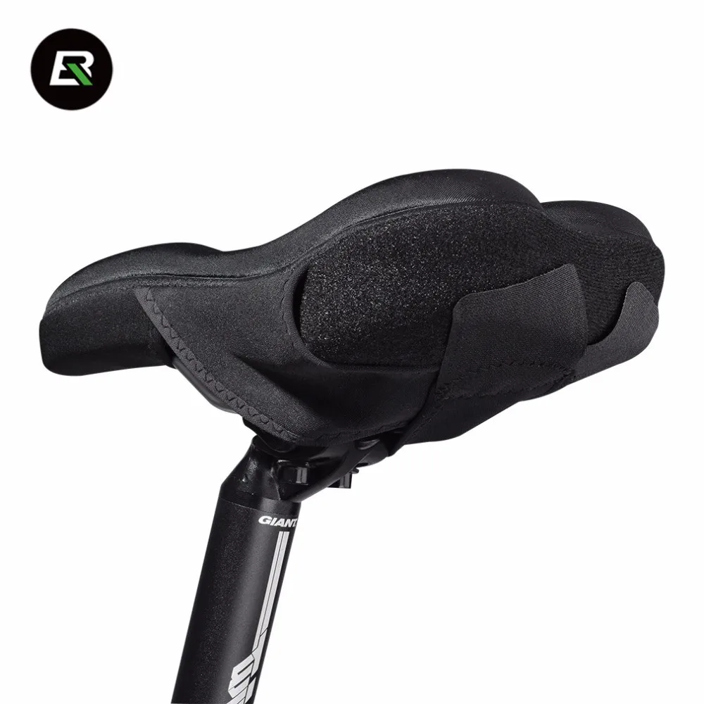 ROCKBROS Soft Cushion Seat Match Breathable Anti-Slip Hollow Bicycle Saddle Cover