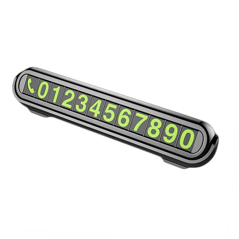 
Car parking card hidden car number plate telephone number card parking phone number 