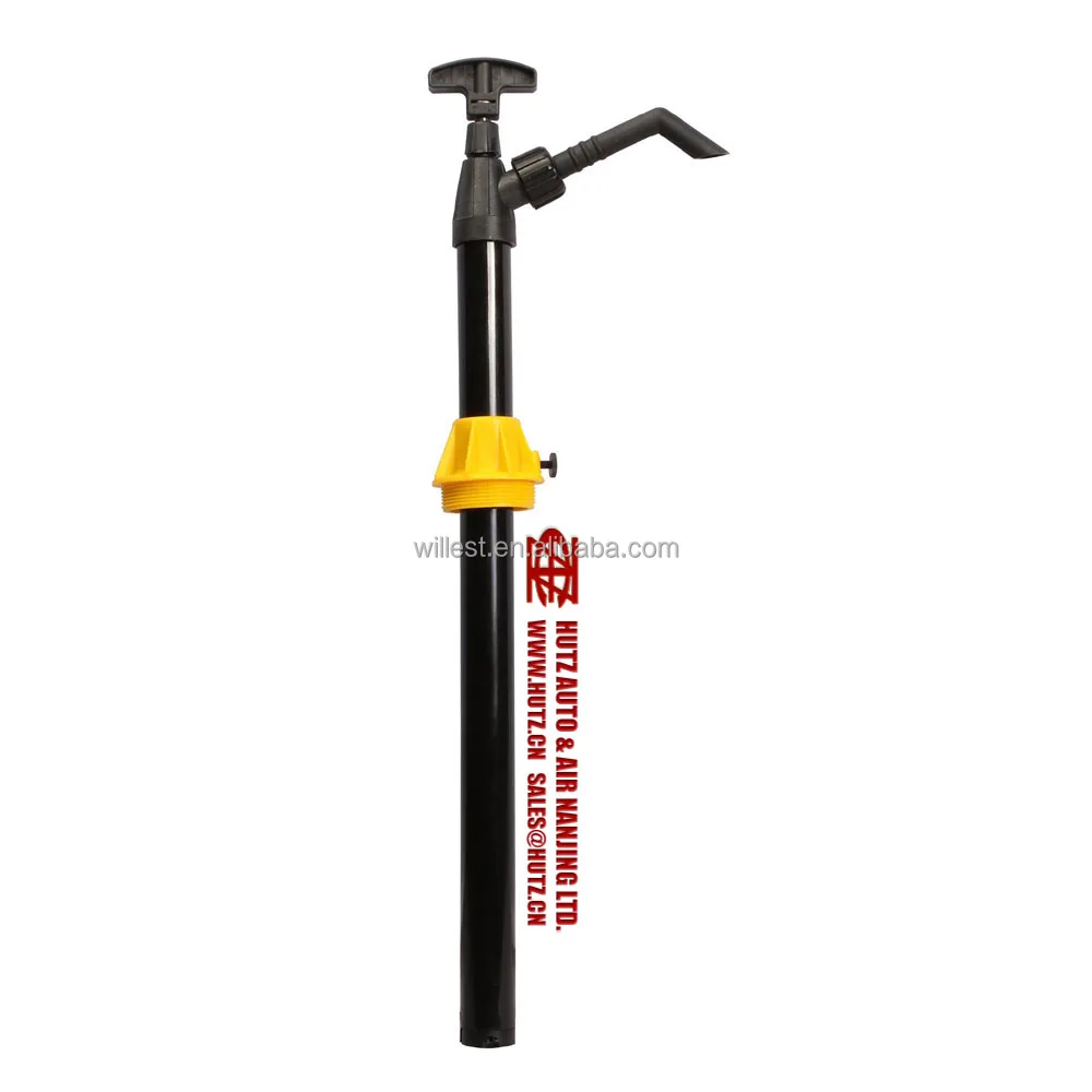 Ручной всасывающий насос для AdBlue химикатов топлива HUTZ PP барабанный бочковый ODP34PP08 пластиковый ручной химический ведра