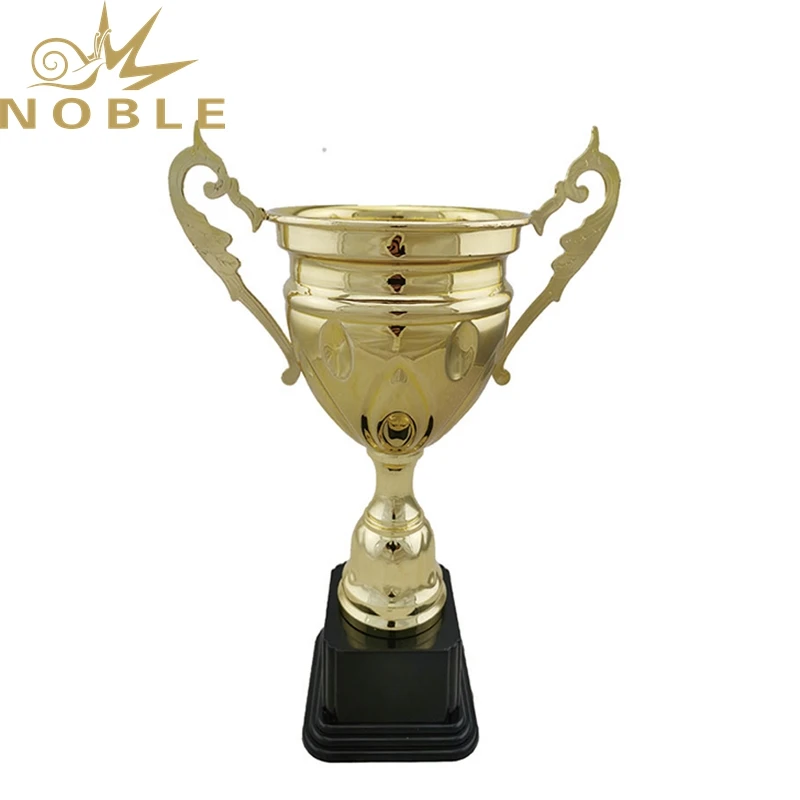 Custom football basketball soccer trophy customized metal gold award cricket trophy cup
