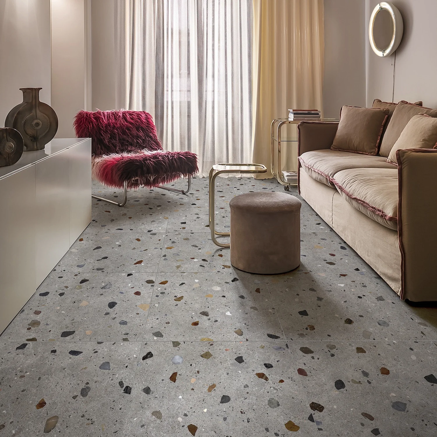 Multi Color Beautiful Terrazzo Flooring Materials Floor Tile Outdoor Terrazzo Tiles Flooring