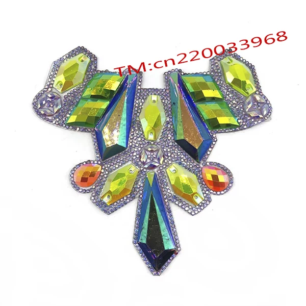 hot sale colorful decorative bikini craft carnival crystal stone chain Silver AB resin rhinestone adhesive trim hot-fix