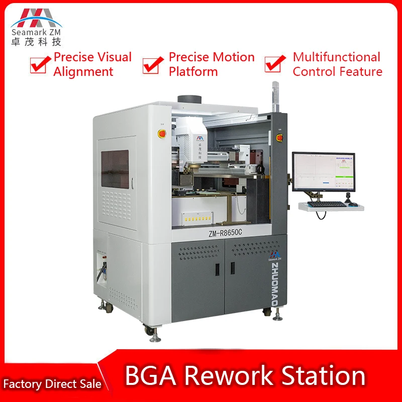 Seamark завод полностью автоматическая паяльная станция ZM-R8650 инструментов для ремонта мобильных телефонов оборудование материнская плата пайки