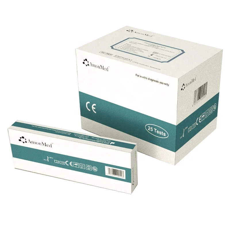 
 1 Test/Kit for Saliva Throat/Nasal Swab (Colloidal Gold) Antigen Rapid Test Kit  