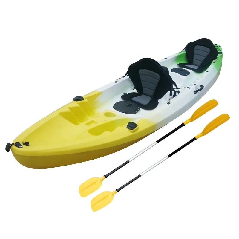 3 Person Sit On Top Cheap Plastic Kayak (2+1) Person Kayaks from BLUE OCEAN KAYAK