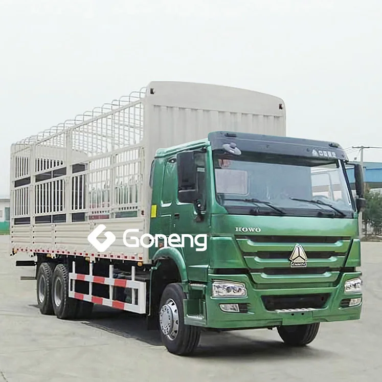 Прицеп-грузовик с прицепом для боковой стены sinotruk, Подержанный в Китае cnhtc howo Грузовой забор 10 колесный 6*4