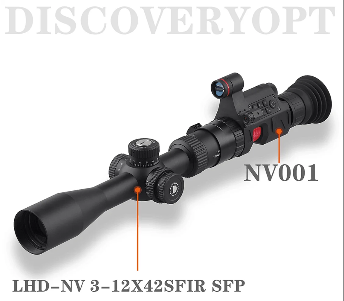 DISCOVERYOPT LHD-NV 3-12X42SFIR SFP+NV001  Optics Hunting Scope Night Vision Scope
