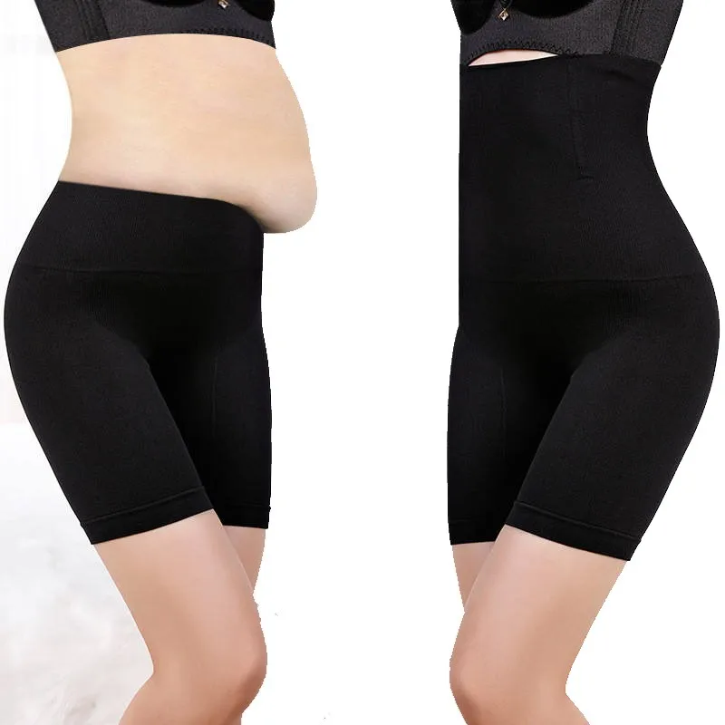 Gym Workout Bike Pants Butt Tummy Control Shapewear Women High Waist Body Shaper Panties Girdle Underwear Waist Trainer