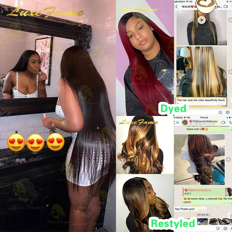 
Fancy Supplier Provide 100% Unprocessed Luxe Fame Hair 