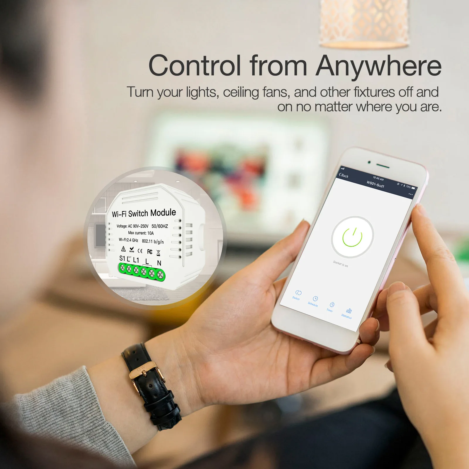 Smartdust переключатель Wi-Fi Модуль