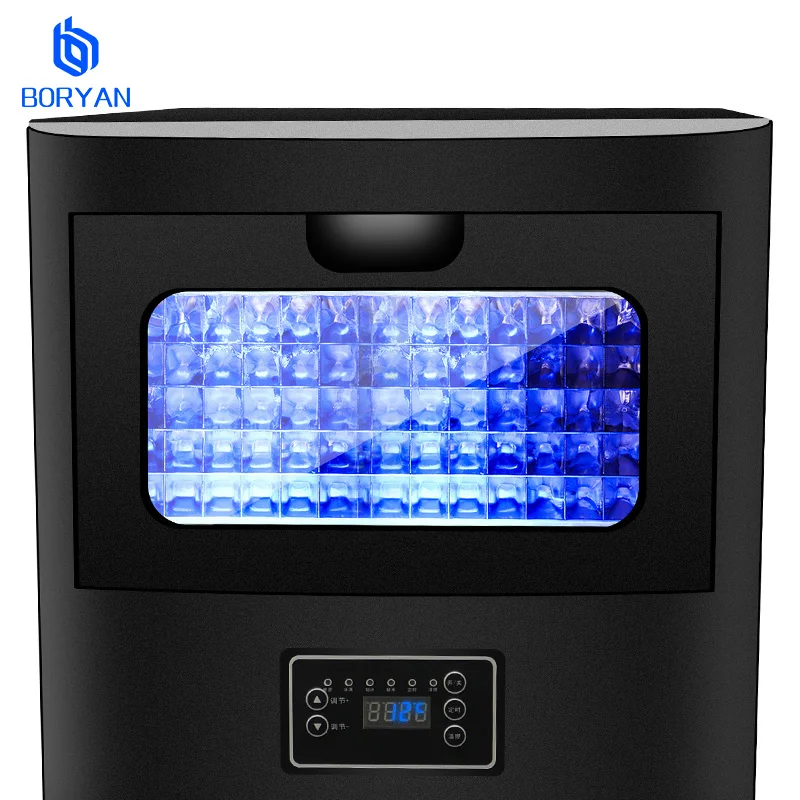 Automatic Commercial Ice Maker For Coffee Bar Cube Ice Maker