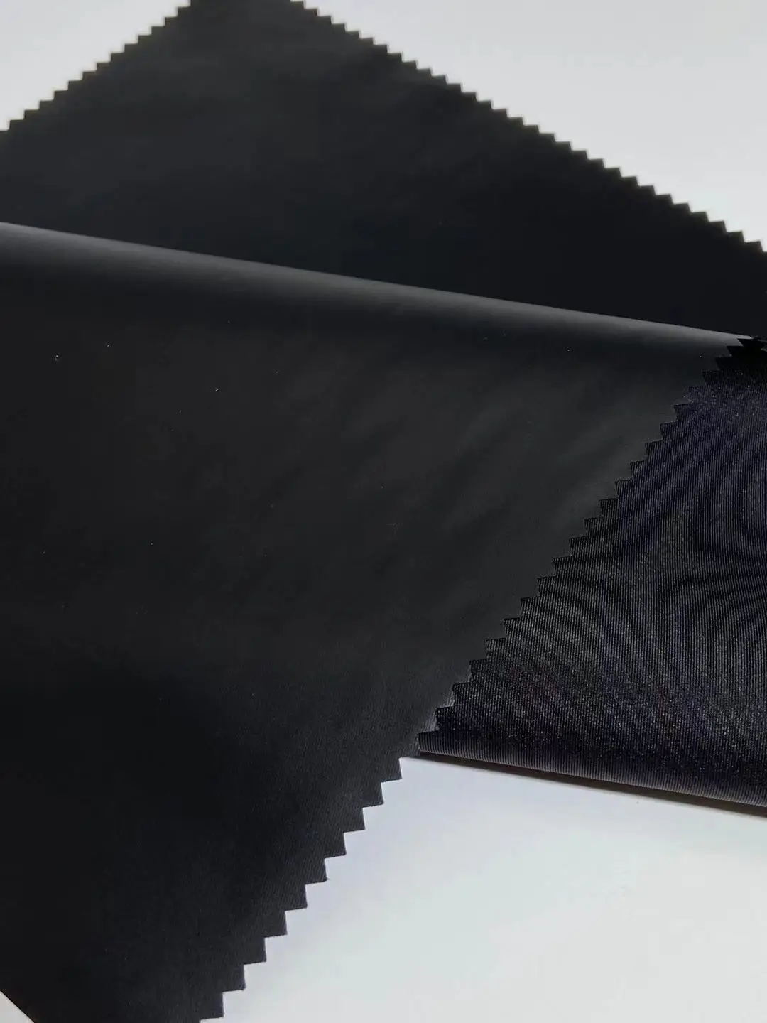 
Polyester Viscose Spandex Fabric T400 Fabric Black Color 75D Women Korean Spandex Fashion Leather Fabric 