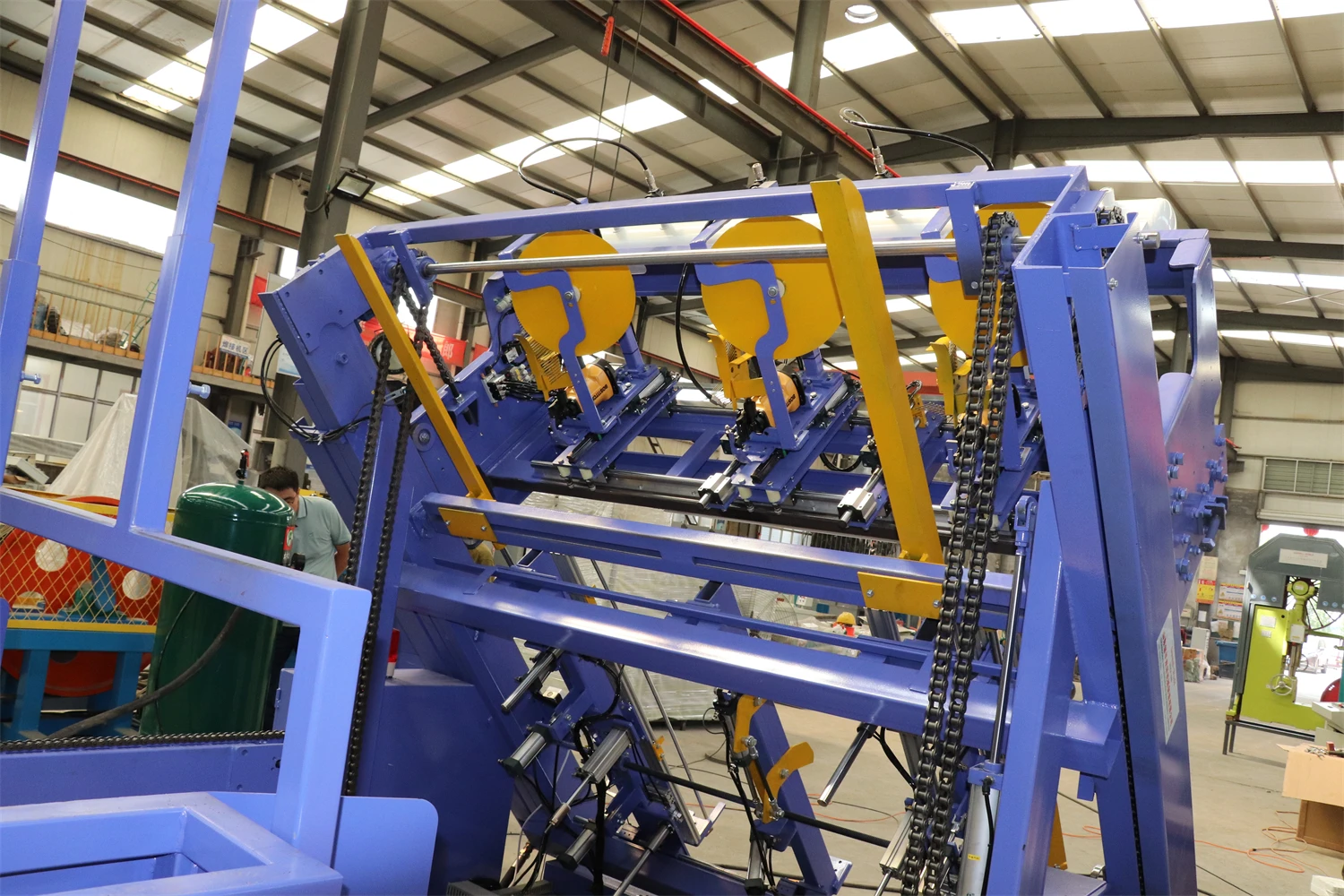 Nailing machine for making AWPN-1300 pallet nailing machine pallet machine