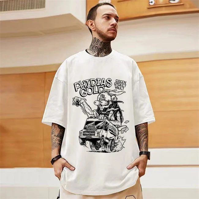 Tee Shirt Blank Supplier Drop Shoulder T Shirts Cotton Regular Indian Wholesale Prices Mens Oversized Gym T Shirt