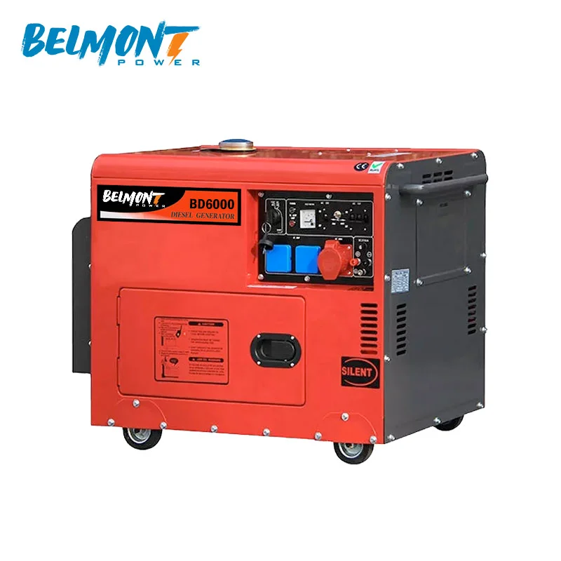 220V 380V 110V 5KVA 15KVA 5000 watt Silent Diesel Generator Portable Welding Silent Diesel Inverter Generator