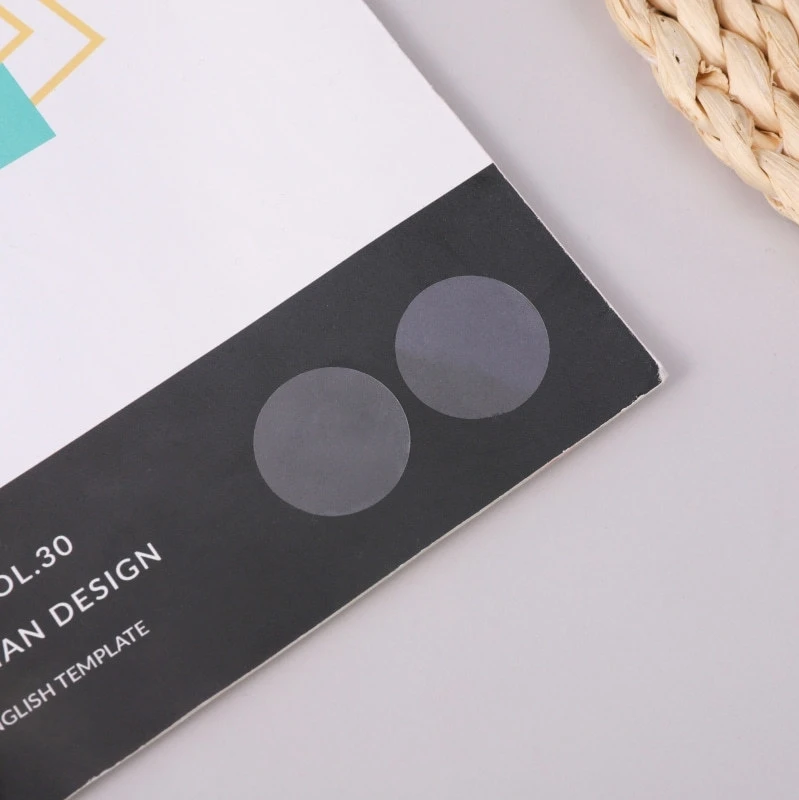 Custom Roll Super Clear Gloss Transparent Circle Seal Sticker Label Package