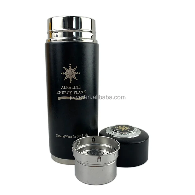 Portable Hydrogenated Alkaline Water Bottle in Handbag Packaging