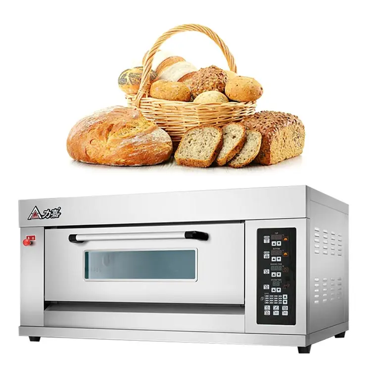 Kitchen equipment stoves 4 burners industrial bread making oven for baking gas and electric