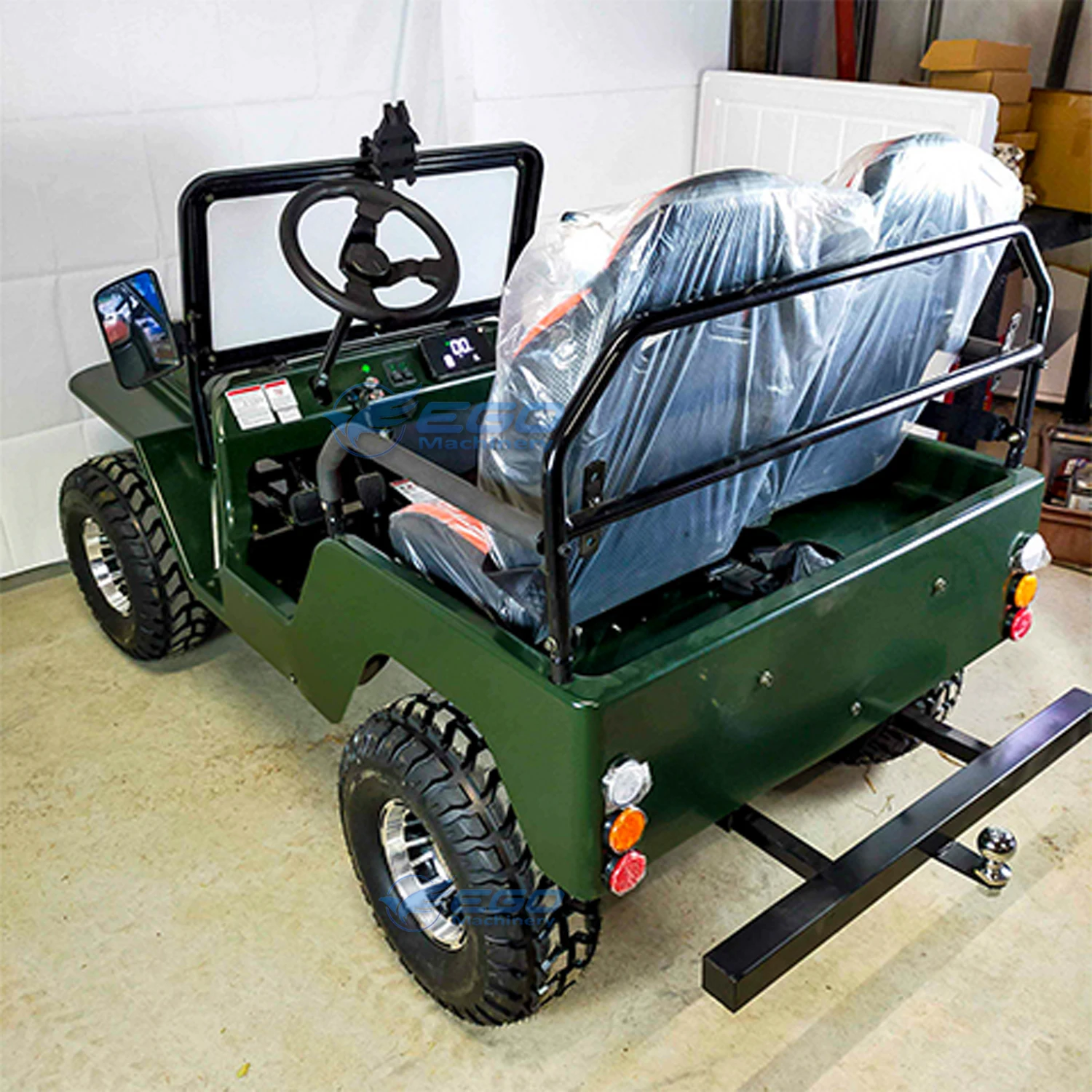 High Performance Adult Electric Mini ATVs 72v Gasoline Four-Wheel Off-Road Motorcycle for Farm Forest Pasture Use