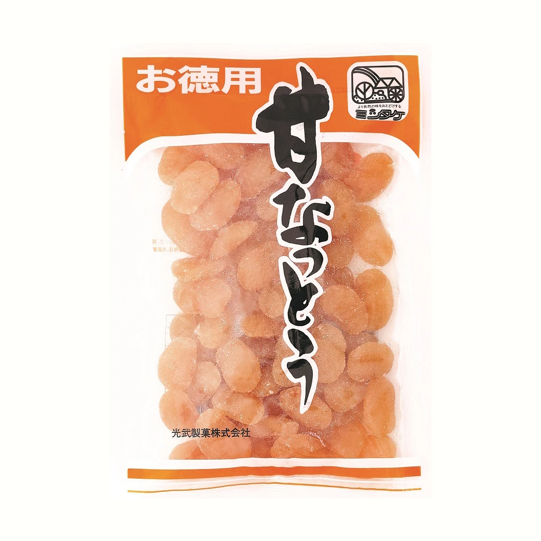 Natural color rich flavor toroku bean packs leisure unique snacks