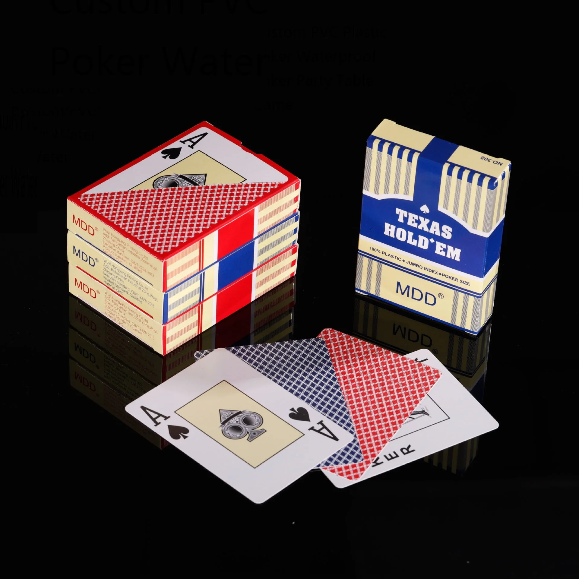 Custom Plastic PVC PET Board Game Adult Party Poker Card Game