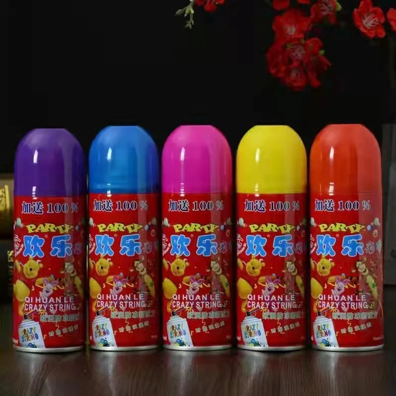 Super September Snow Spray Factory OEM Allowed Colored Snow Spray Winter Harmless Aerosol Christmas