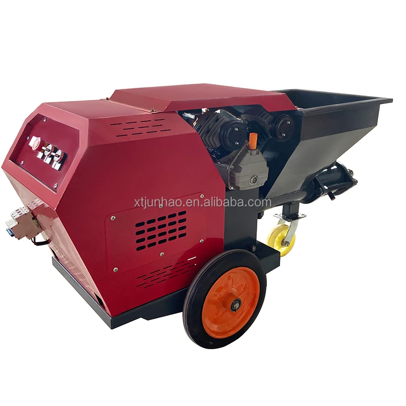 Hot selling construction plastering machine cement mortar spraying machine for wall putty cement spray