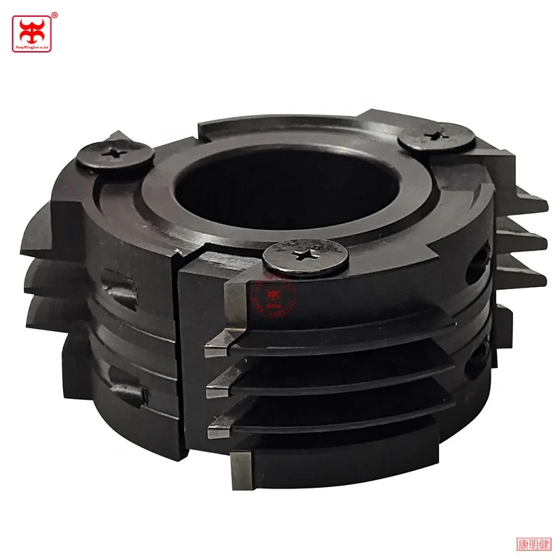 High quality wooden joint finger Tungsten carbide tct 3 tooth comb finger joint cutter knife for cabinet wood finger jointcutter