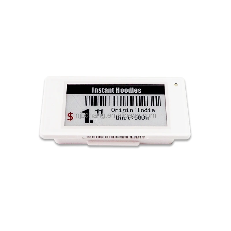 BOHANG Manufacturer ESL Intelligent Price Tag DJ-WP0213BWR  2.13 Inch Digital Electronic Shelf Labels