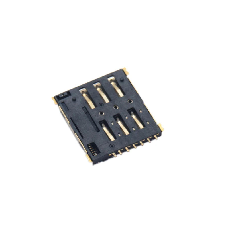 Stable Performance Push push Type tablet nano sim card holder connector