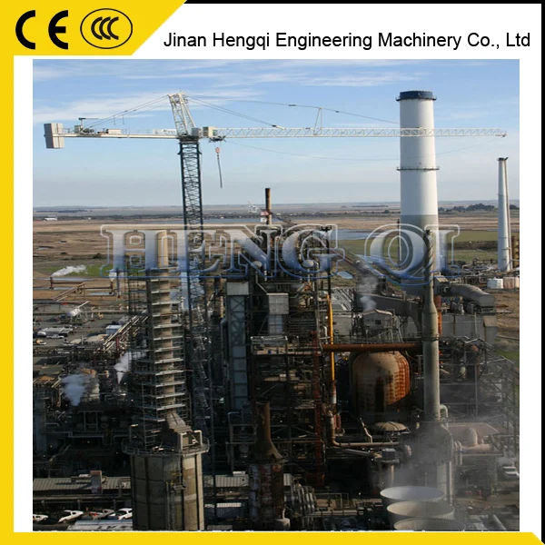 Tower crane QTZ80 lifting weight 6T brake stable and reliable performance