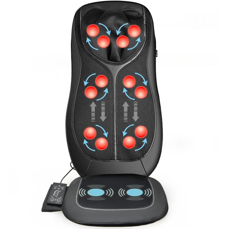 Массажная подушка для шеи и спины Shiatsu