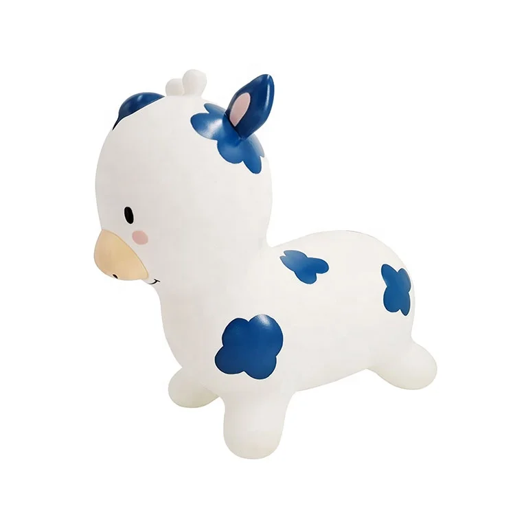 New arrival Riding Jumping Bouncing White Cow Inflatable Bouncer Toys For Toddler Outdoor & indoor Playing