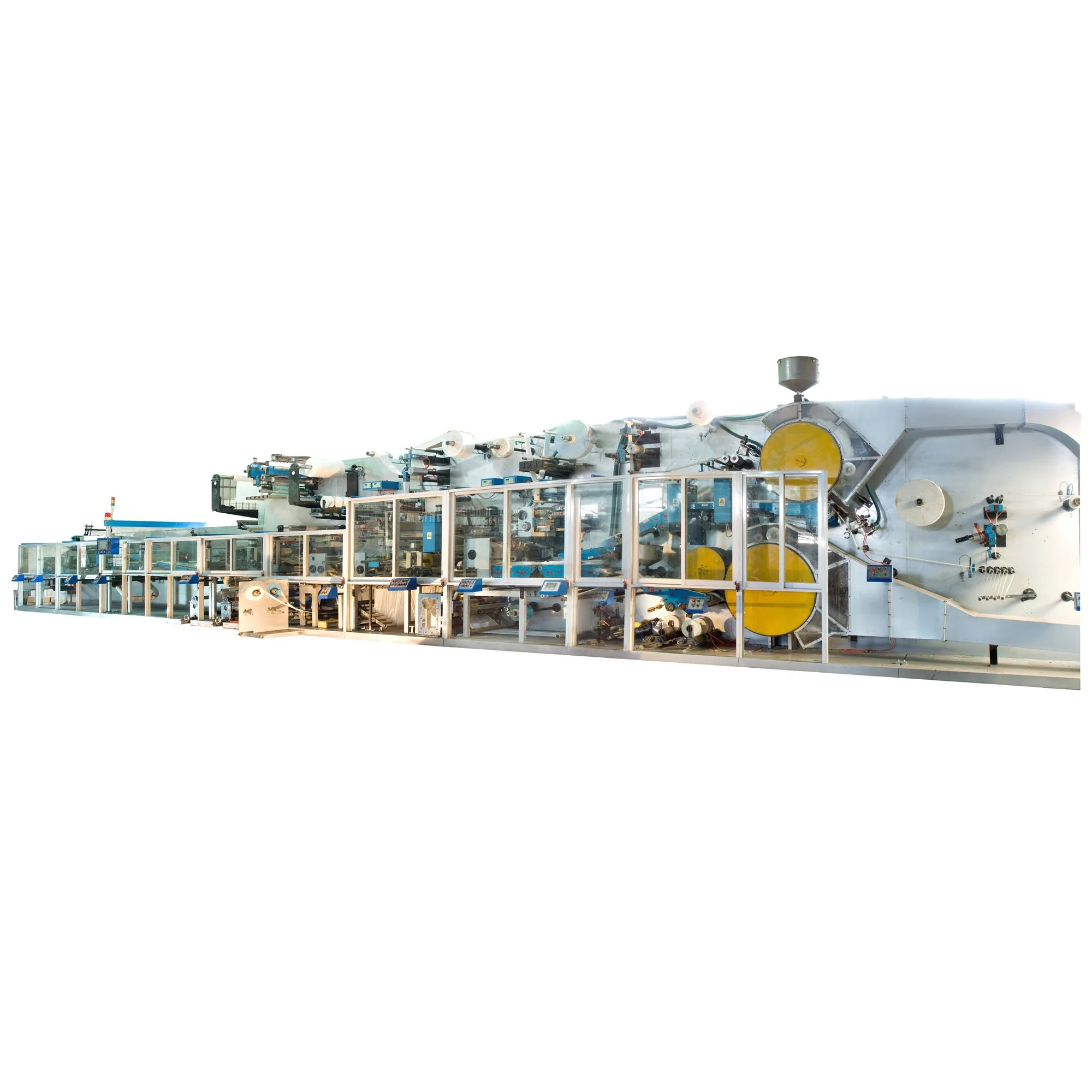 Fully Servo Automatic Adult Diaper Making Machine Manufacture in China