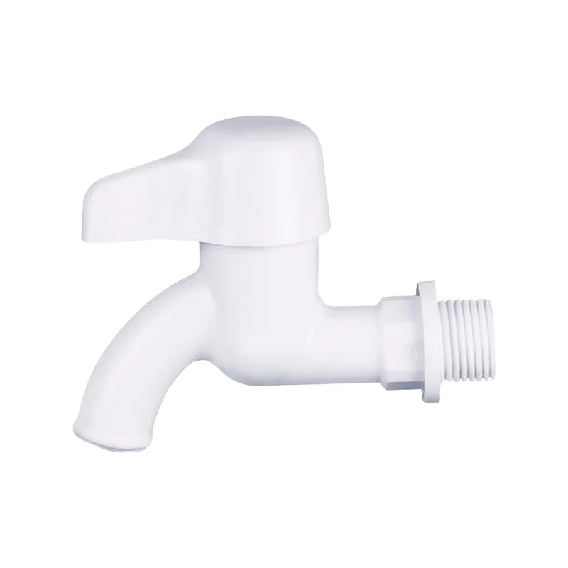 Wholesale high quality thread water tap water supply Bibcock plastic ABS PP material Garden Manual water faucet