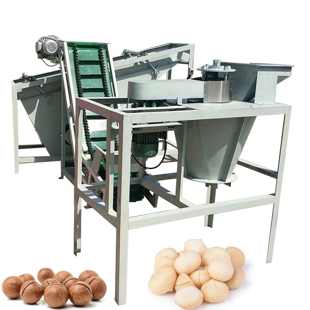 Macadamia Nut Cracker Shelling Peeling Machine
