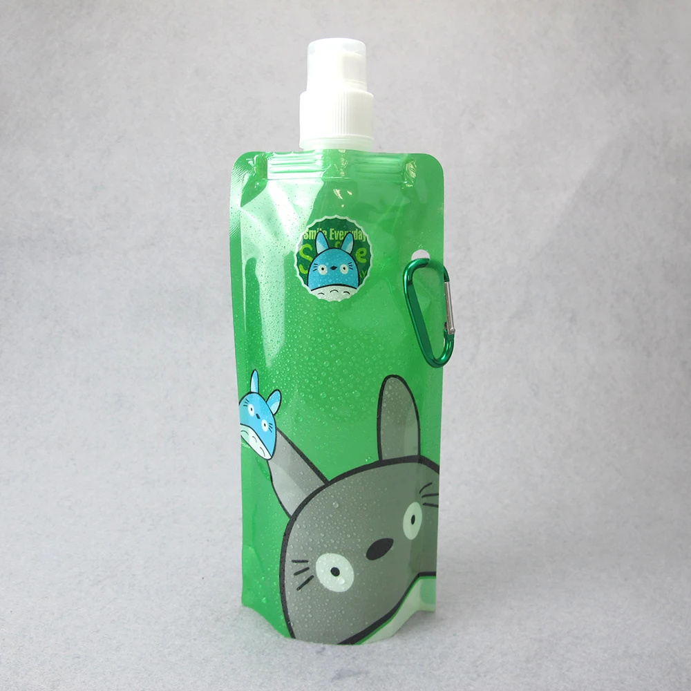 
Custom beverage packaging bag girls and boys drinking spout pouches print outdoor plastic spout bag for liquid 