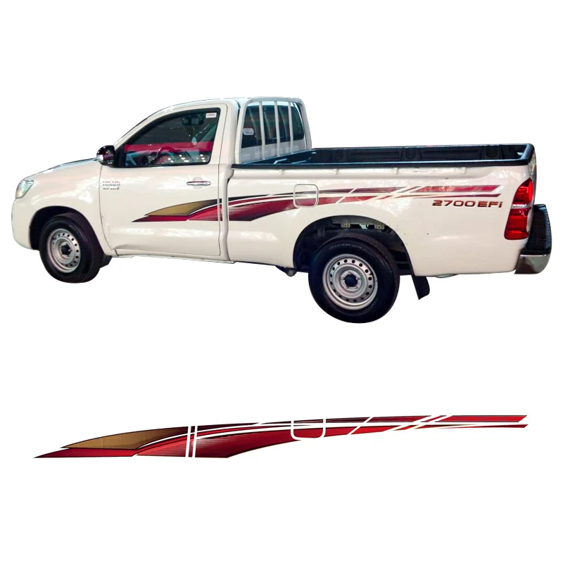 Vinyl Stickers Wholesale Zhuocai Car Stickers For Hilux 2012 Car Vinyl Stickers