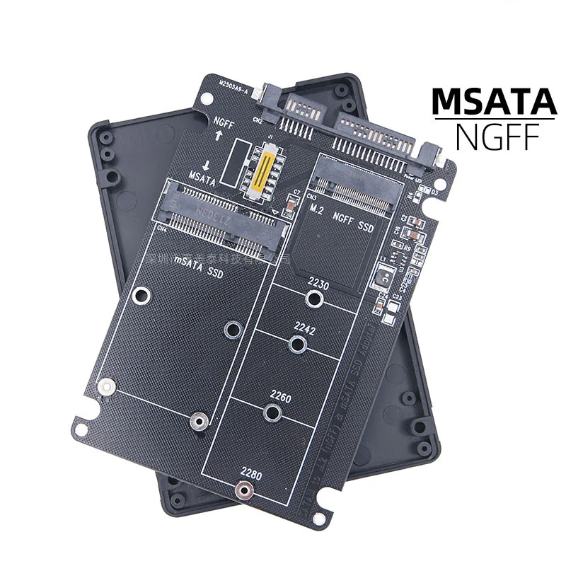 M.2 Converting Solid-State SSD to Raw sata3 ngff msata to Serial Port Conversion Card Dual-use Two-in-One