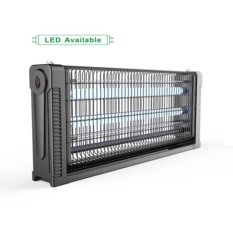 
New arrival 2300V 2x20W led lamp electric anti insect mosquito killer trap manufacturer 