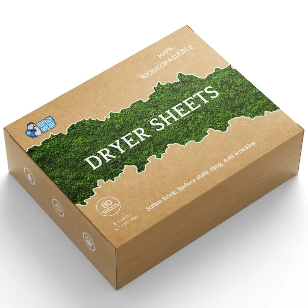 Lavender Scents Factory Wholesale Low Price Fabric Softener Sheet Laundry Dryer Sheet With Custom Packaging And Size